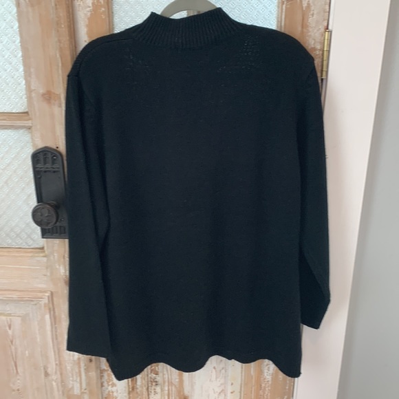 Karen Scott, Tunic, Sweater, Black, Women, Size L - Picture 8 of 8